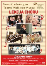 Lekcja chóru w Teatrze Wielkim w Łodzi 