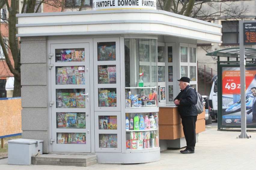 Kioski, saloniki prasowe