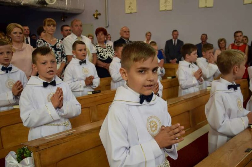 Pierwsza Komunia Święta w parafii w Sowinie
