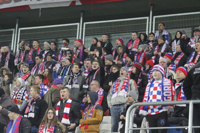 Górnik Zabrze - Termalica Nieciecza. Tak było na trybunach stadionu Górnika