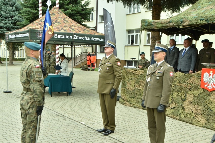 Wojskowa uroczystość w Zamościu