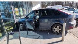 Samochód wjechał w Lidla w Sosnowcu - ZDJĘCIA. Wyglądało to groźnie