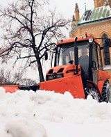 Odśnieżanie Łodzi zamrożone