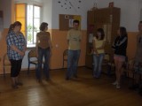 Pokaz improwizacji teatralnej dla mieszkańców Kraśnika