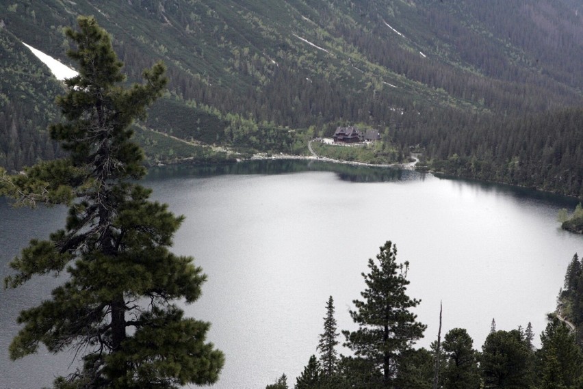 Droga nad Morskie Oko w Tatrach to jeden z...