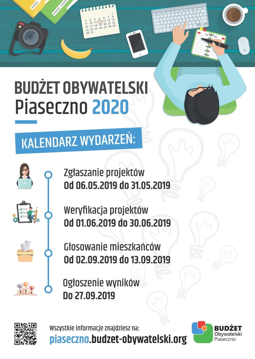 Piaseczno. Budżet Obywatelski 2020. Od 6 maja można zgłaszać...