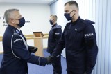 Nowi funkcjonariusze w lubelskiej policji. Ślubowanie złożyło 56 młodych policjantów