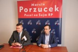 Konferencja posła RP Marcina Porzucka w Złotowie 