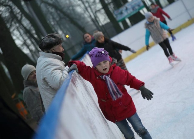 Otwarcie miejskiego lodowiska w Piotrkowie 2015