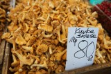 Kraków. Ceny grzybów na placach targowych. Czy borowika dotknęła inflacja?