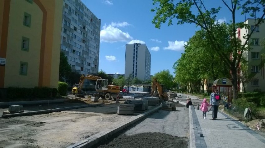 Trwa przebudowa ulicy Mickiewicza. Oby do lipca...