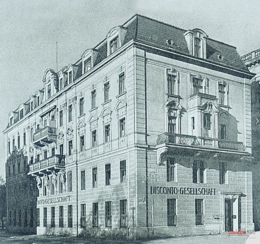 Budynek banku Disconto-Gesellschaft w 1921 roku po...