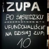 We Wrocławiu można "zawiesić" zupę