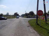 Wypadek na skrzyżowaniu w Koziegłowach. Ranny 13-latek 