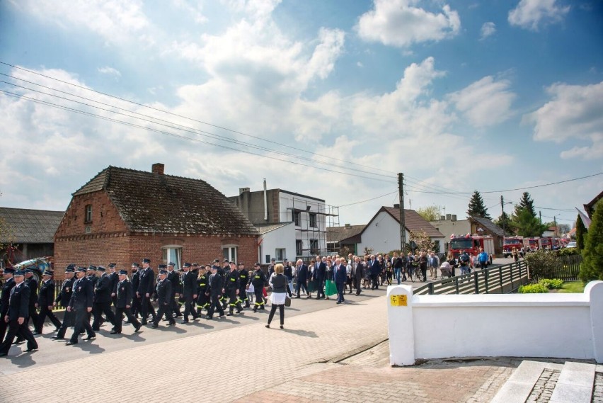 Ostrów Wielkopolski. Ochotnicy z Tarchał Wielkich świętowali jubileusz swej jednostki [FOTO]