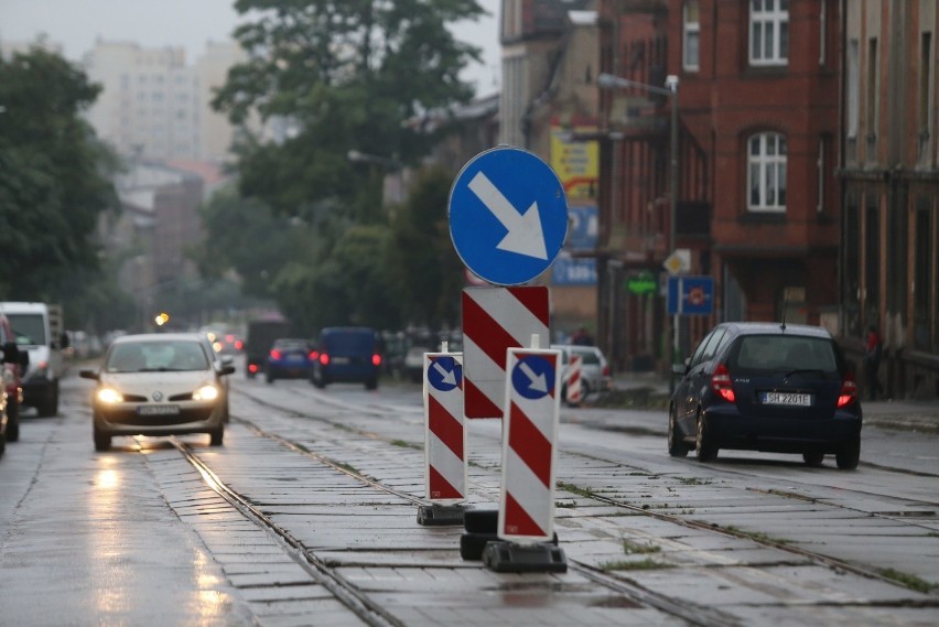 Trwa remont na ulicy 3 Maja w Chorzowie