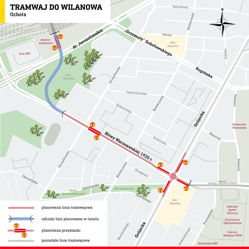 Pierwsza podziemna trasa tramwajowa w Warszawie. Ruszył...