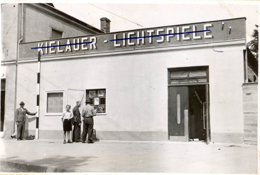 Kino Kielauer - LichtSpiele (Promień) w 1942 roku na Chyloni
