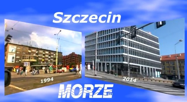 Szczecin w 1994 i 2014 roku. Rewelacyjne filmowe porównanie miasta [wideo]