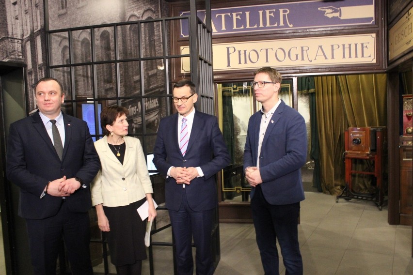 Mateusz Morawiecki odwiedził Muzeum Powstań Śląskich w...