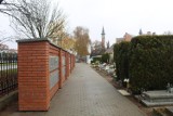Kolumbaria na cmentarzu parafialnym w Lesznie gotowe ZDJĘCIA