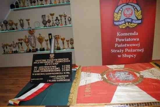 Sztandar i pamiątkowa tablica trafiły do Wielkopolskiego Muzeum Pożarnictwa w Rakoniewicach