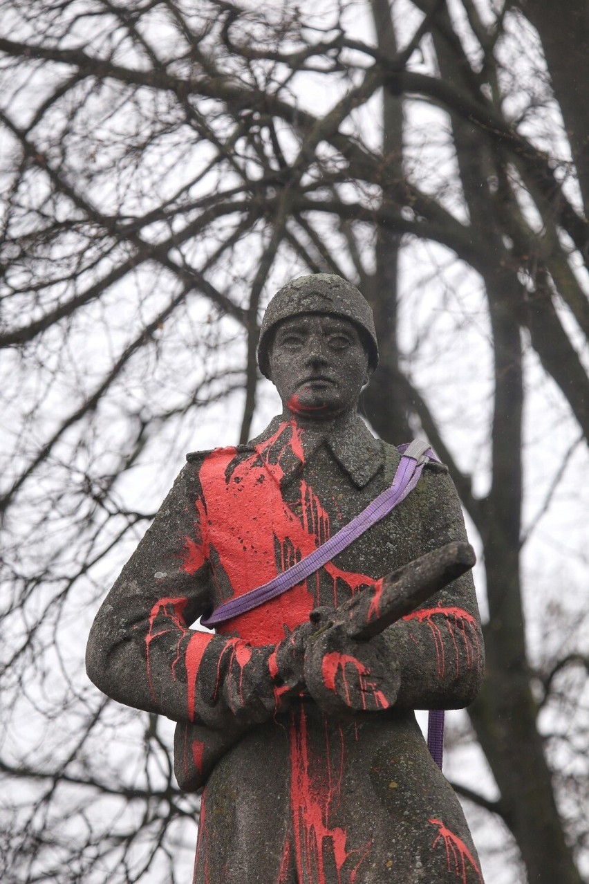 Pomnik żołnierza Armii Czerwonej w Siedlcu, upamiętniający...
