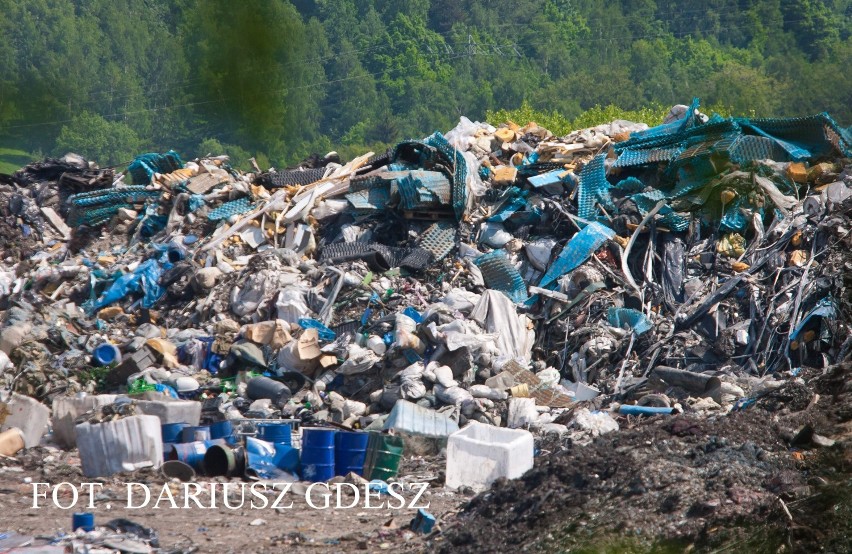Składowisko odpadów firmy Mo-Bruk przy ul. Górniczej w...