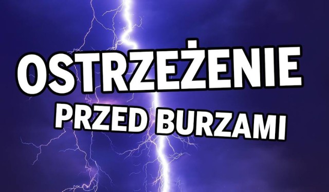 Burza nad Poznaniem. IMGW ostrzega przed burzami z deszczem i gradem 21 czerwca 2018