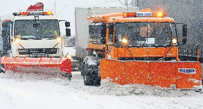 Poniedziałkowa śnieżyca totalnie sparaliżowała Łódź