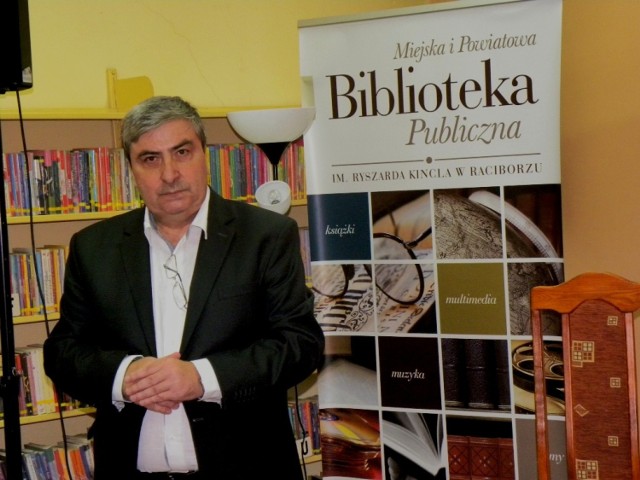 Biblioteka w Raciborzu gościła Wiesława Kota