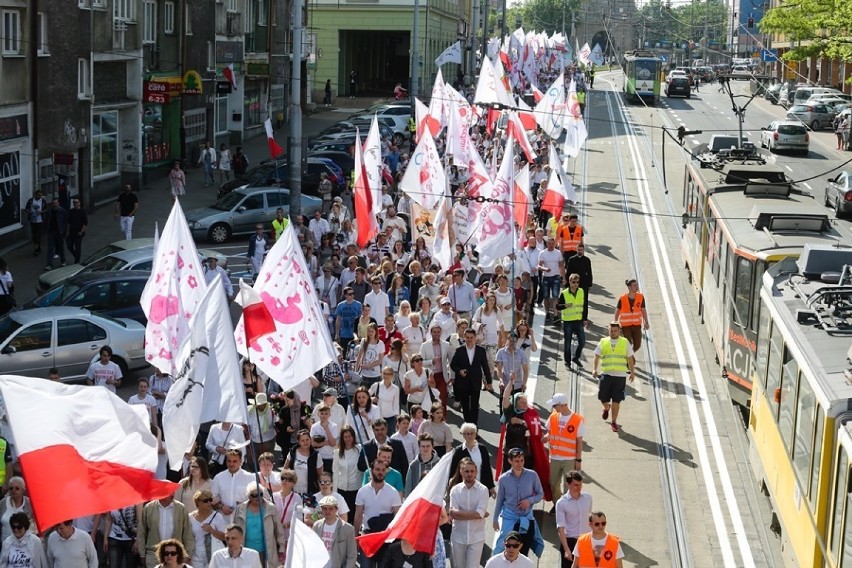 Marsz dla Życia przeszedł ulicami Szczecina [zdjęcia] 