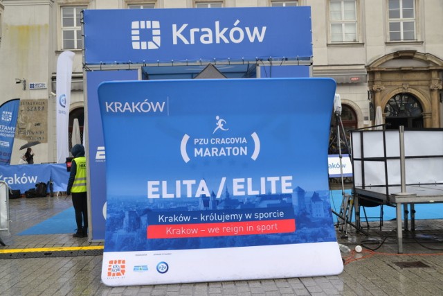 Baner 16. PZU Cracovia Maraton. Fot. Henryk Czechowski BINFO Krak&oacute;w