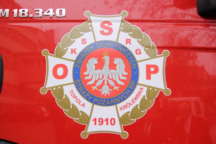 Nowy wóz dla OSP Topola Królewska