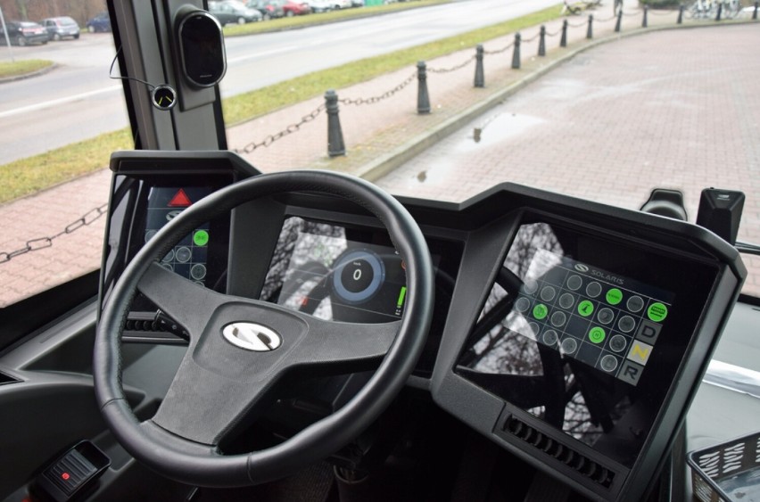 Autobusy elektryczne były testowane przez MZK zimą 2021...