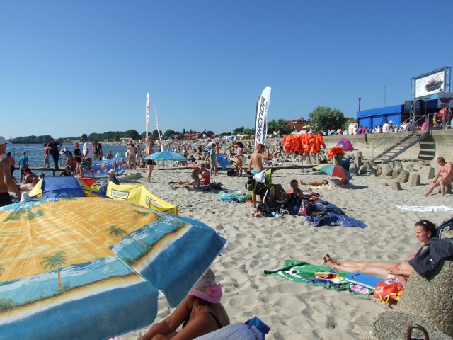Helska plażą, najpiękniejsza w Polsce.