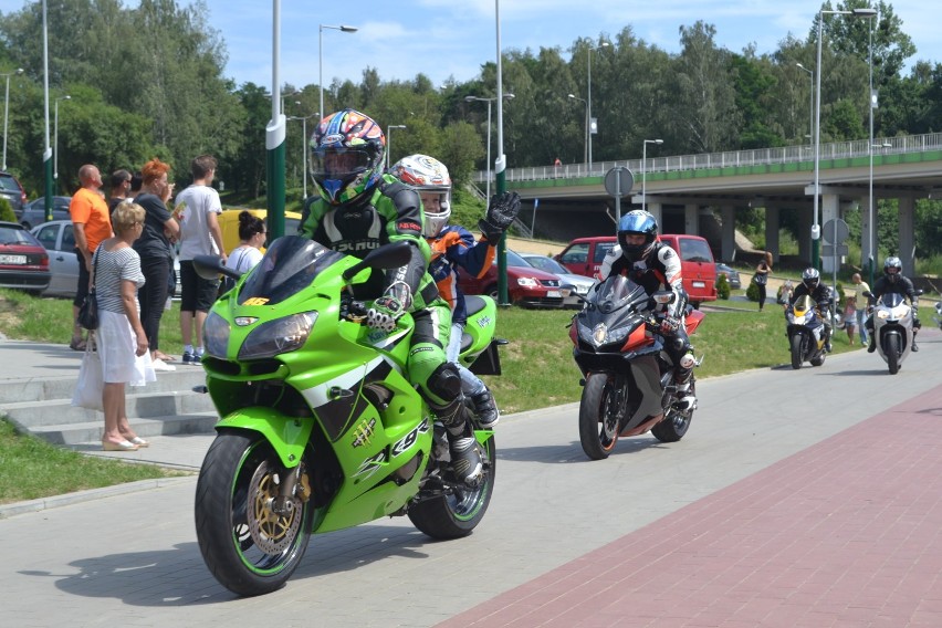 Motocykliści opanowali park rozrywki w Wodzisławiu Śląskim