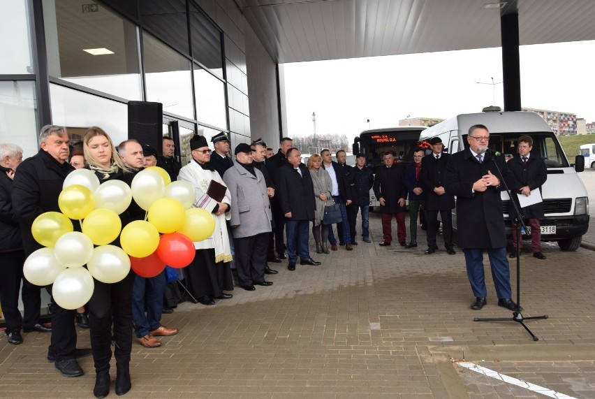 Dworzec autobusowy w Kolnie oficjalnie otwarty. Robi...