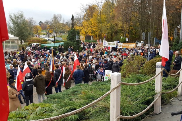 Parada niepodległości w Gdyni [10.11.2017]