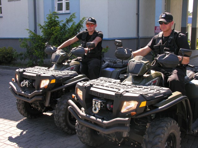 5-latka, który zaginął w Okunince szukali policjanci również na quadach