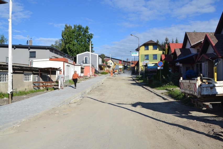 Trwa modernizacja ulic przy osiedlach w Słupcu 