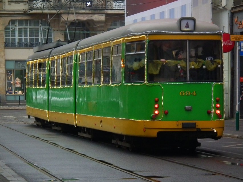 MPK Poznań - Świąteczna bimba na ulicach miasta