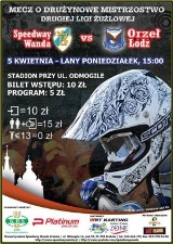 Speedway Wanda Kraków - Orzeł Łódź 44:46