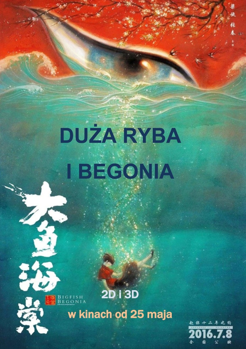 Kino Noteć
DUŻA RYBA I BEGONIA -

26 i 27.05 - godz. 13.30;...