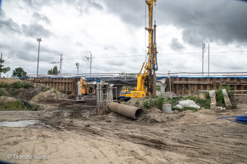 Wiadukt kolejowy nad ul. Składową w Stargardzie zapewni większe bezpieczeństwo pociągów i samochodów 