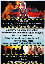 Ochotnicza Straż Pożarna w Nowym Dworze Gdańskim chce kupić nowy samochód. Rozpoczęli zbiórkę