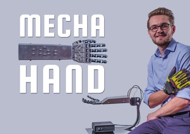 Absolwent PWSZ w Kaliszu stworzył innowacyjną protezę ręki