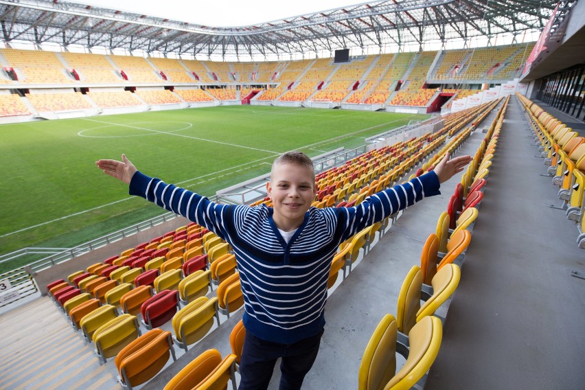 Oto milionowy gość Stadionu Miejskiego w Białymstoku [ZDJĘCIA, VIDEO]