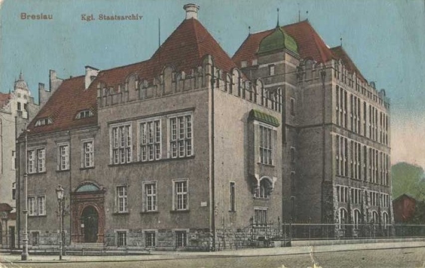 Lata 1900-1920 , Budynek Archiwum Państwowego przy...