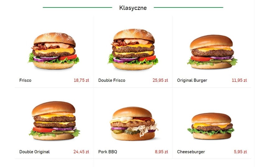 MAX Premium Burgers w Łodzi Zobacz menu restauracji MAX Premium Burgers 7.02.2023